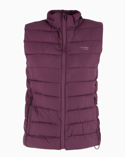 Immagine di GILET IMBOTTITO LIVIA DARK PLUM
