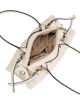 Immagine di RIFLE - Borsa a spalla beige con fibbie, tracolla removibile