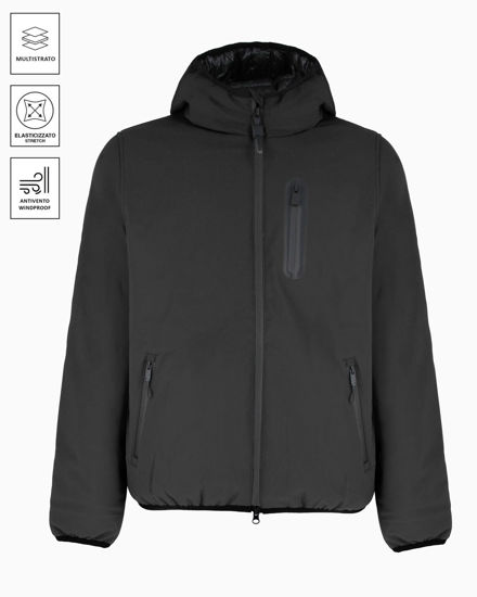 Immagine di GIUBBINO NEOPRENE CORTO CON CAPPUCCIO