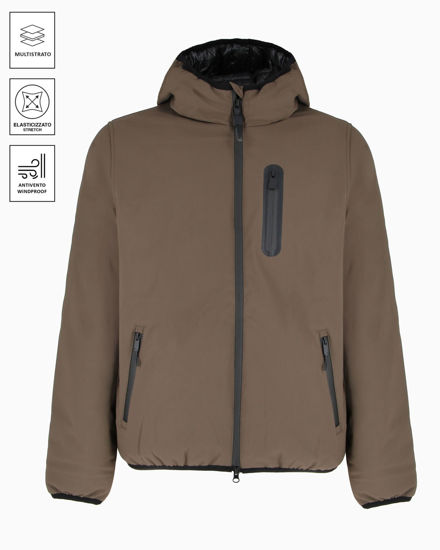 Immagine di GIUBBINO NEOPRENE CORTO CON CAPPUCCIO