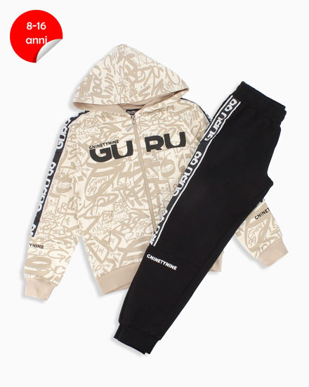 Immagine di BOY TUTA FULL ZIP CON CAPPUCCIO