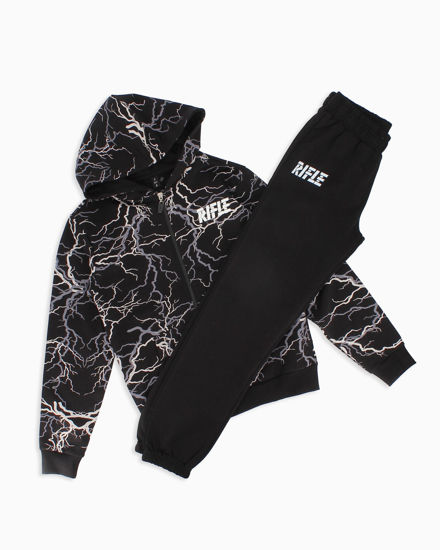 Immagine di BOY TUTA FULL ZIP CON CAPPUCCIO