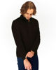 Immagine di MICROPILE VITTORIO 1/2 ZIP DARK BROWN
