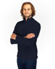 Immagine di MICROPILE VITTORIO 1/2 ZIP NIGHT BLUE