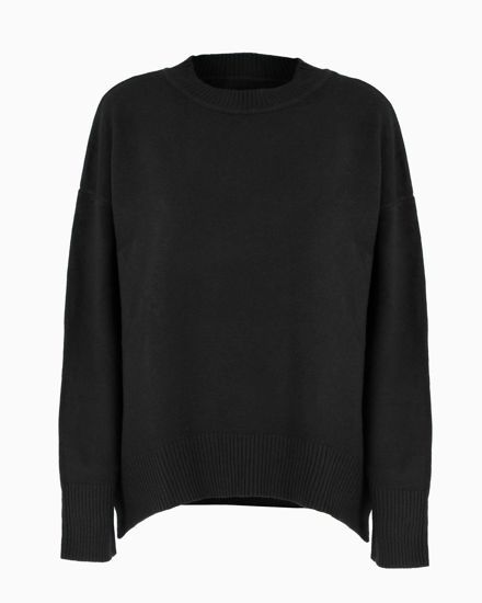 Immagine di DONNA MAGLIA MANICA LUNGA RIB LARGHE F7