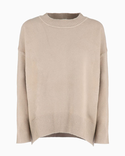 Immagine di DONNA MAGLIA MANICA LUNGA RIB LARGHE F7