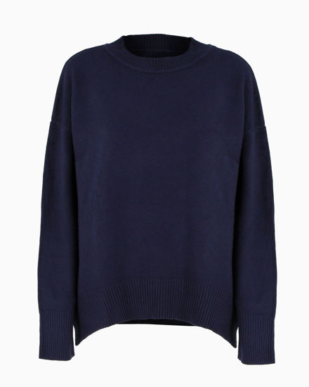Immagine di DONNA MAGLIA MANICA LUNGA RIB LARGHE F7