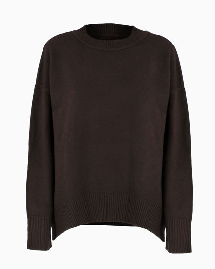 Immagine di DONNA MAGLIA MANICA LUNGA RIB LARGHE F7
