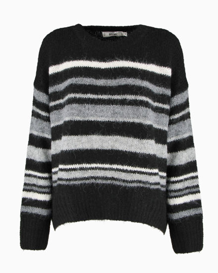 Immagine di MAGLIA MANICA LUNGA RIGHE COLORATE F3