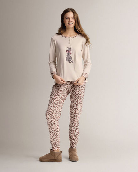 Immagine di DONNA PIGIAMA ML INTERLOCK JAGUAR