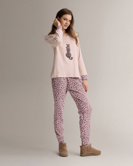 Immagine di DONNA PIGIAMA ML INTERLOCK JAGUAR