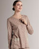 Immagine di DONNA PIGIAMA ML INTERLOCK APERTO POIS