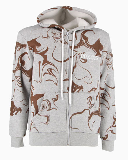 Immagine di UOMO FELPA CON ZIP E CAPPUCCIO