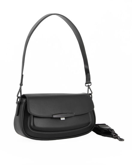 Immagine di BORSA A SPALLA C/PATTA+DETT.METAL.FRONT.