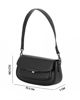 Immagine di BORSA A SPALLA C/PATTA+DETT.METAL.FRONT.