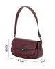 Immagine di BORSA A SPALLA C/PATTA+DETT.METAL.FRONT.