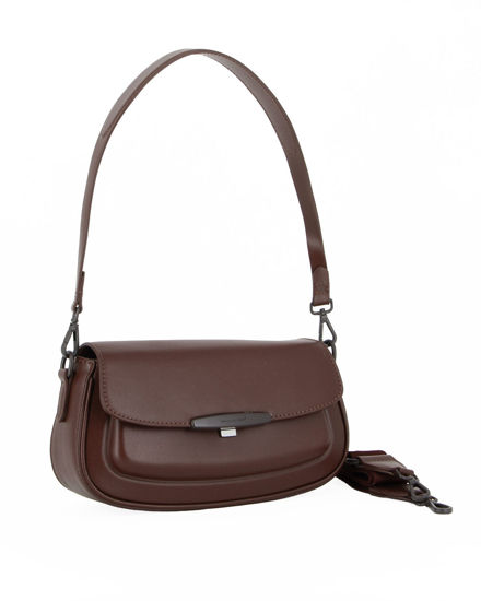Immagine di BORSA A SPALLA C/PATTA+DETT.METAL.FRONT.