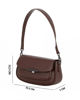 Immagine di BORSA A SPALLA C/PATTA+DETT.METAL.FRONT.