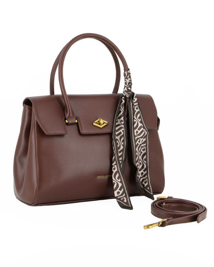 Immagine di BORSA 2MAN.C/PATTA SAGOMATA+FOULARD
