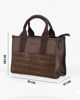Immagine di BORSA A MANO TESS.2MAN.C/INS.FRONT.COCCO