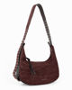 Immagine di BORSA MEZZALUNA CAM.C/BORCHIE+LACCIO ZIP