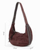 Immagine di BORSA MEZZALUNA CAM.C/BORCHIE+LACCIO ZIP