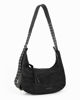 Immagine di BORSA MEZZALUNA CAM.C/BORCHIE+LACCIO ZIP