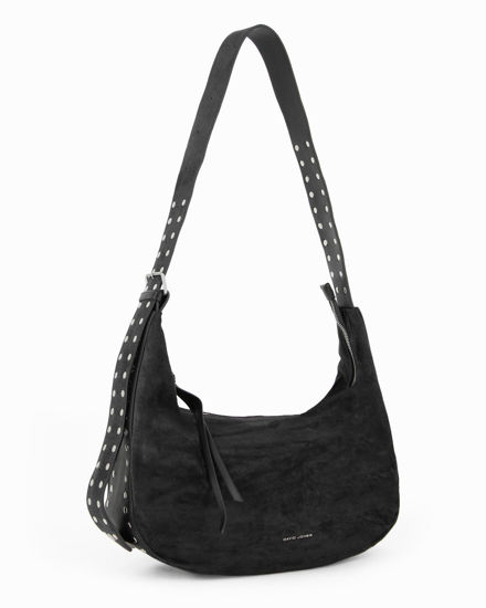 Immagine di BORSA MEZZALUNA CAM.C/BORCHIE+LACCIO ZIP