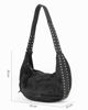 Immagine di BORSA MEZZALUNA CAM.C/BORCHIE+LACCIO ZIP