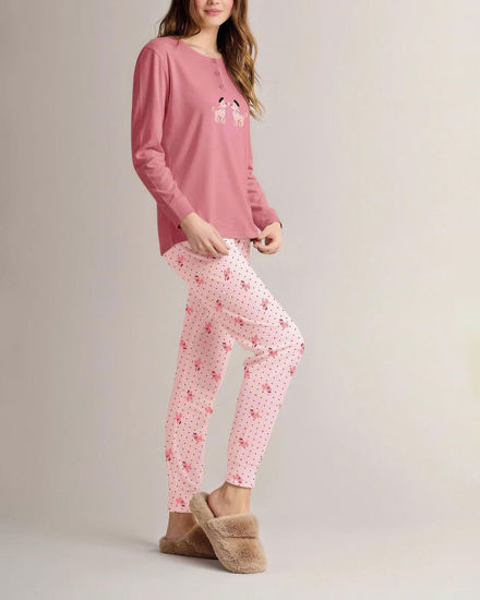 Immagine di DONNA PIGIAMA ML INTERLOCK BARBONCINO