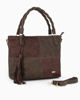 Immagine di BORSA A SPALLA MANICO INTRE.PATCHW.SUEDE