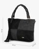 Immagine di BORSA A SPALLA MANICO INTRE.PATCHW.SUEDE