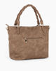 Immagine di BORSA A SPALLA MANICO INTRE.PATCHW.SUEDE