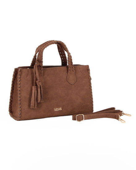Immagine di BORSA A MANO 2MAN+BORDO INTRECC.C/CHARM
