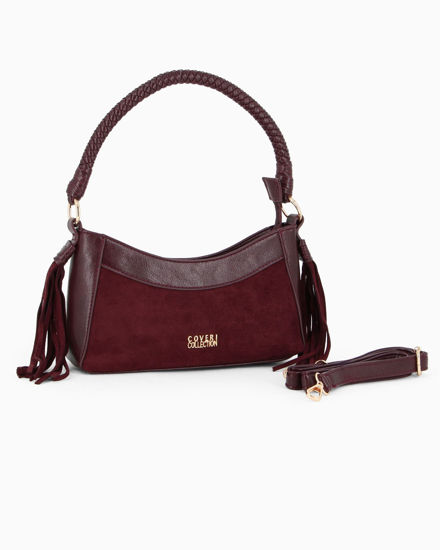 Immagine di BORSA HOBO CAM.1MAN.INTREC.+2NAPPE LATI
