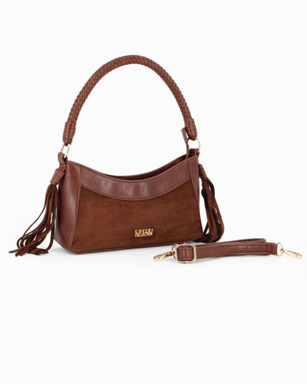 Immagine di BORSA HOBO CAM.1MAN.INTREC.+2NAPPE LATI