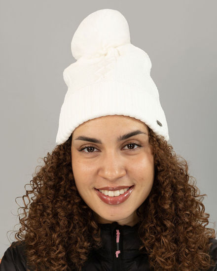 Immagine di BERRETTO C/POM POM DONNA WHITE