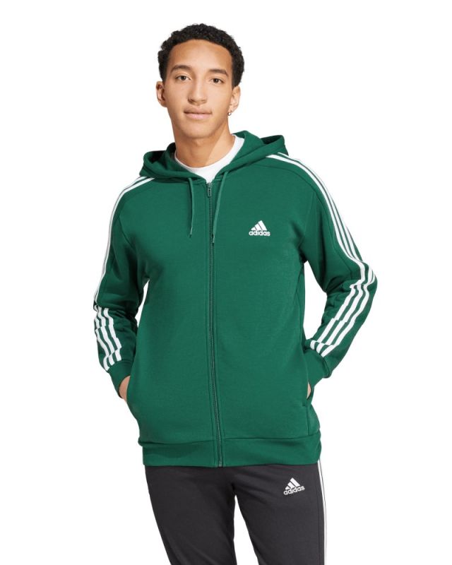 JACKET C/CAPP.3S FL FZ HD GREEN