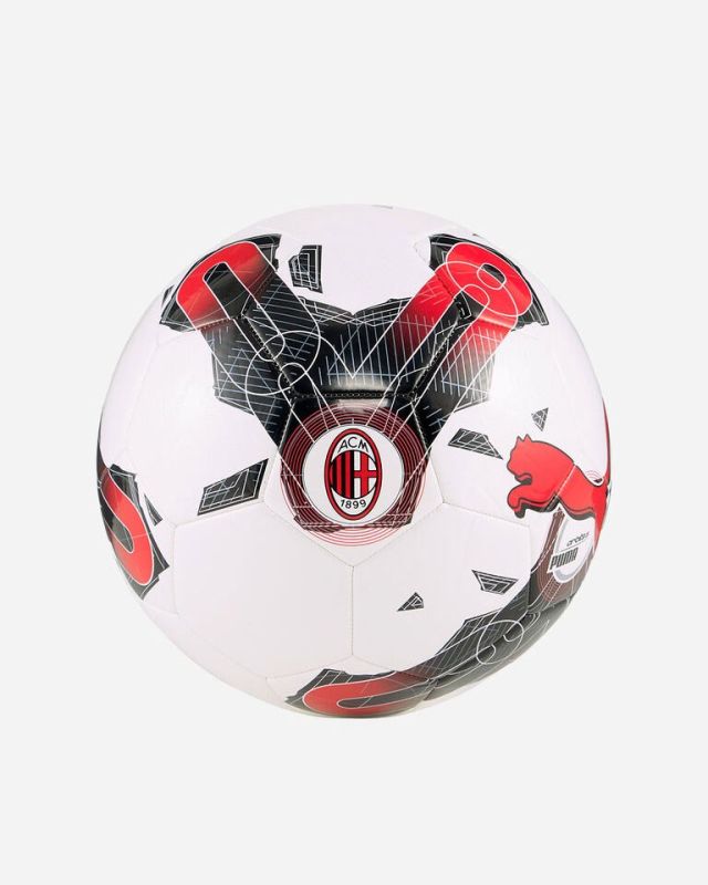 PALLONE ACM MILAN ORBITA 6 MS WHT-RED-BK