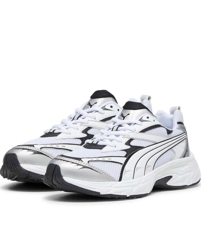 PUMA - Sneaker bianca e nera da uomo - MORPHIC BASE