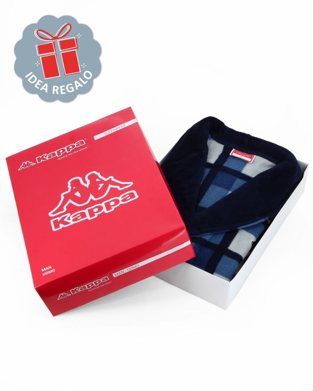 VESTAGLIA UOMO CORAL 100% POLY