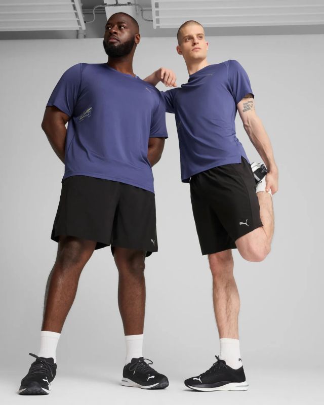 PUMA - SHORT NERO RUN VELOCITY 7" DA UOMO - 526608-01