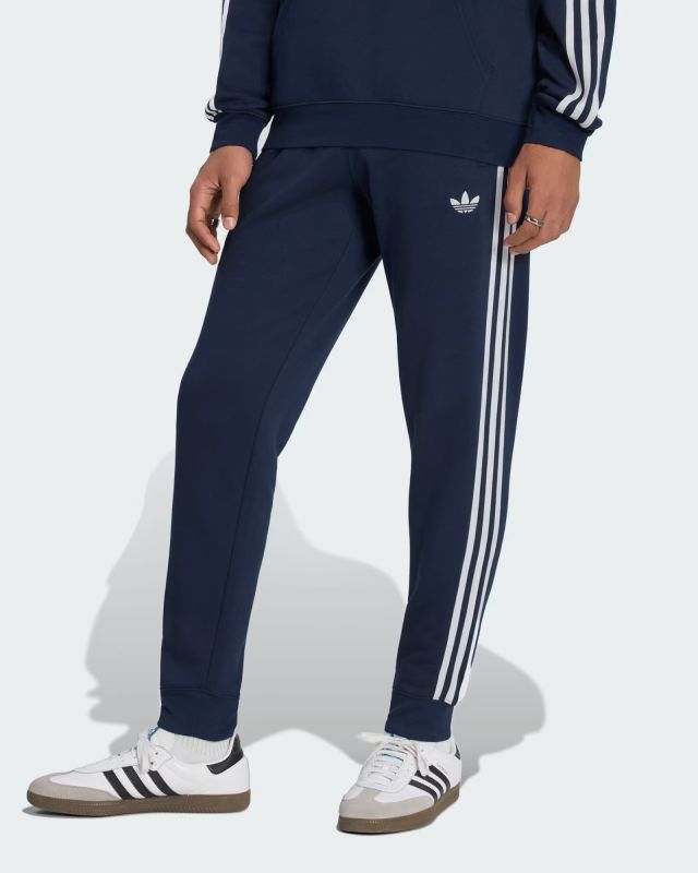 ADIDAS - PANTALONE TUTA 3S PT BLU CON DETTAGLI BIANCHI DA UOMO, KE1688