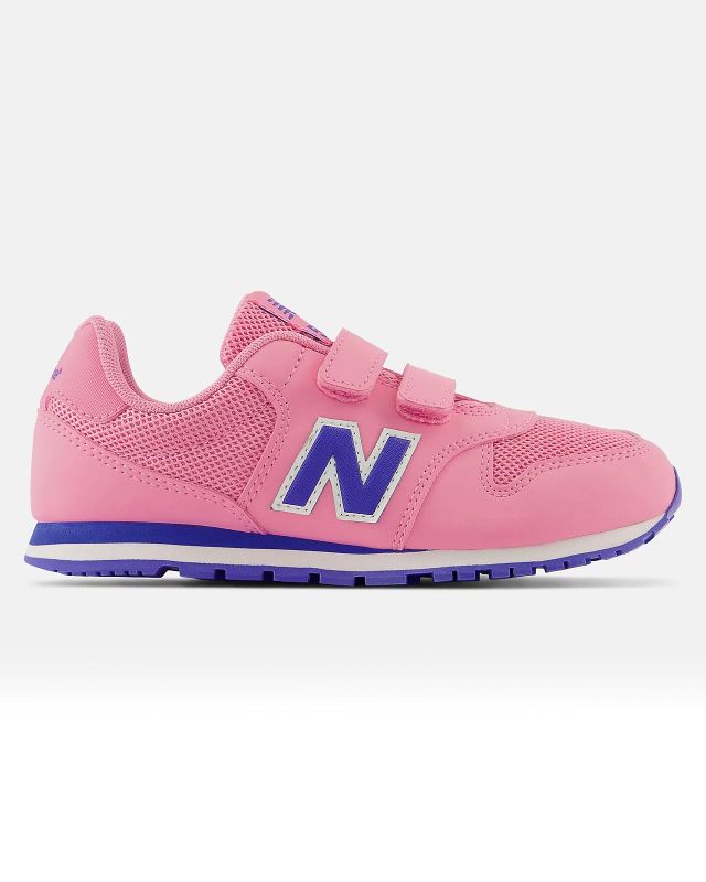 NEW BALANCE - SNEAKERS JUNIOR ROSA  LIFESTYLE SYN.LTHR/TEX - DAL 28 AL 35 - PV500PM1