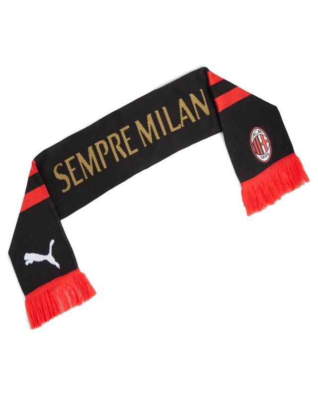 SCIARPA ACM MILAN ESS SCARF RED-BLACK