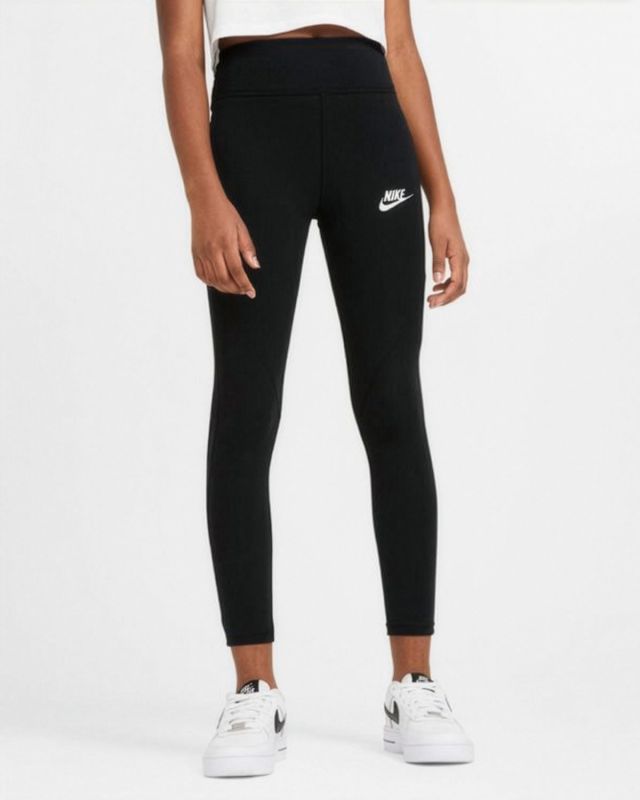 NIKE - LEGGINGS FAVORITES GX HW BLACK-WHITE - CU8248/010