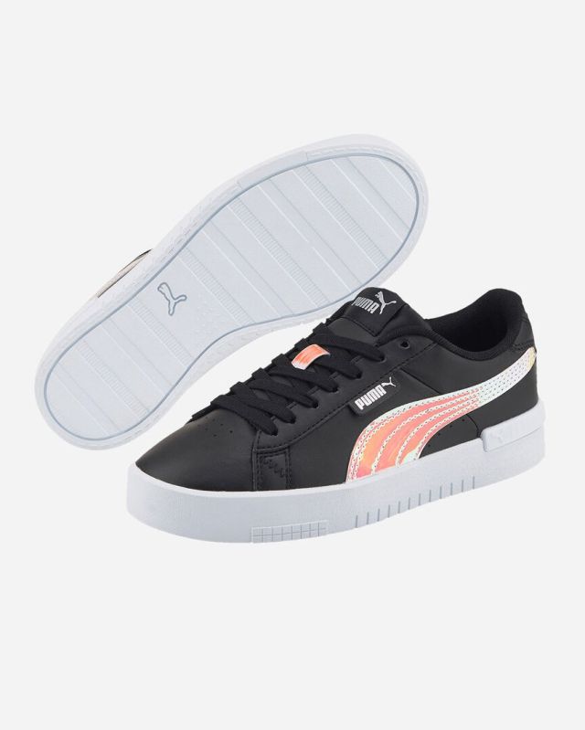 PUMA - Sneakers da bambina nera e bianca con dettagli metallizzati, numerata 28/35 - JADA HOLO PS