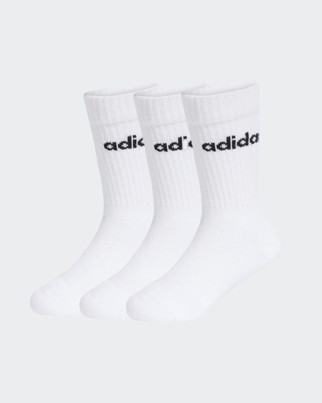 ADIDAS - CALZE KIDS (3 PAIA), BIANCHE  - KQ9237