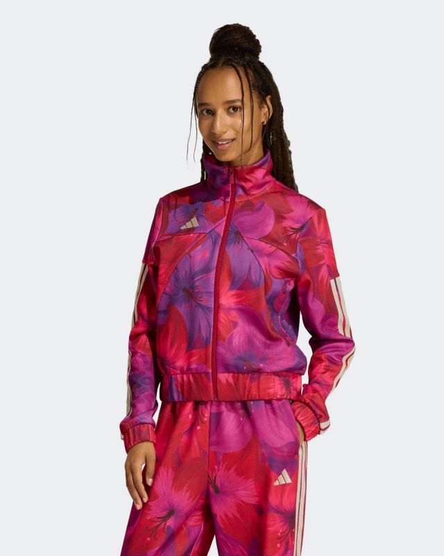 ADIDAS - GIACCA DONNA MULTIROSA TRACK X FARM RIO HOUSE OF TIRO -  KD4634