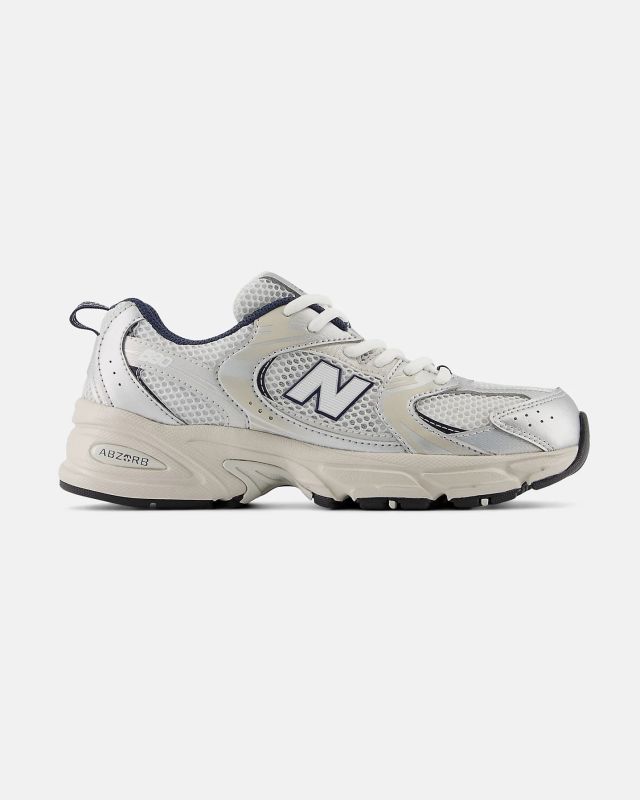 NEW BALANCE 530 – SNEAKERS DONNA LIFESTYLE ARGENTO / BEIGE / BLU – GR530KA